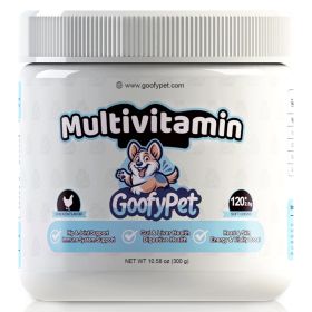 Multifunctional Supplements for Dogs - Glucosamine Chondroitin for Joint Support with Probiotics for Gut & Immune Health – Omega Fish Oil with Antioxi