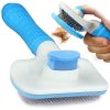 Dog Brush For Shedding Dematting Pet Grooming Cat Hair Undercoat Rake Comb Brush