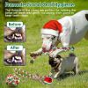 5Pcs Christmas Dog Rope Chew Toys Dog Interactive Toys Set for Puppy Small Medium Aggressive Chewers Dogs Training Teething Playing