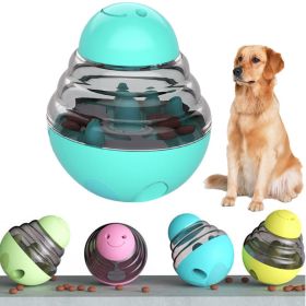 Tumbler Dog Leaky Dog Leaky Ball Bite-resistant Puzzle Training Dog Toy Feeder (colour: yellow)