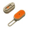 Steam brush for cats and dogs