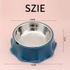 Pet Cat Dog Bowl For Food And Water, Stainless Steel Pet Feeding Bowl, Cat Bowls Non-Slip Stainless Steel Small Cat Food Bowls Durable Non-Skid Insula