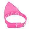 Adjustable Bandana Leather Pet Collar Triangle Scarf