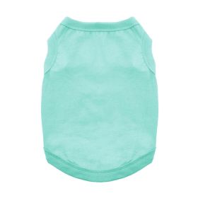 100% Cotton Dog Tanks (Color: Teal, size: X-Large)