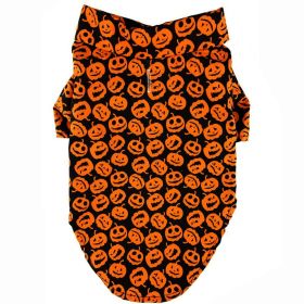 Halloween Jack-O-Lantern Camp Shirt (size: X-Large)